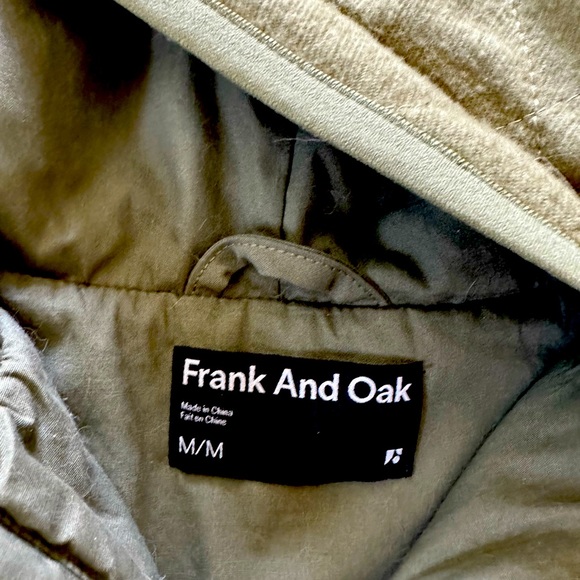 Frank and Oak quilted hoodie with pockets - Picture 2 of 6